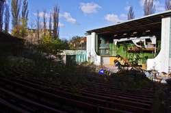 Покинутий «Зелений театр» на проспекті Перемоги, 84-А