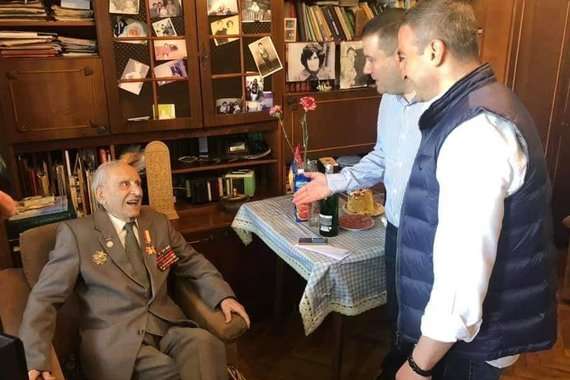 Відомий в Одесі лікар відзначив своє 101-річчя