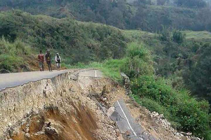 У Папуа - Новій Гвінеї стався землетрус магнітудою 7,2 бали