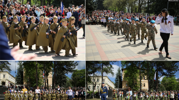 В России прошел парад «дошкольных войск» (фото)