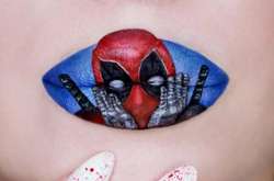 Візажистка з США малює відомих персонажів фільмів на губах