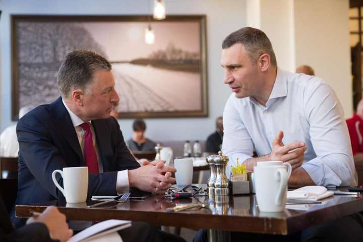 Кличко у Вашингтоні обговорив із Волкером ситуацію в Україні напередодні парламентських виборів