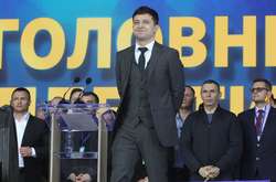 Новоизбранный президент Украины Владимир Зеленский