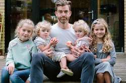 Отец четырех дочерей показал свою несладкую жизнь в Instagram 