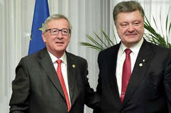 Президент Єврокомісії обговорив з Порошенком євроінтеграцію