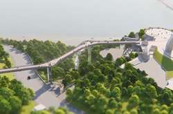 Скандал навколо пішохідно-велосипедного моста: у Кличка наполягають, що проект український