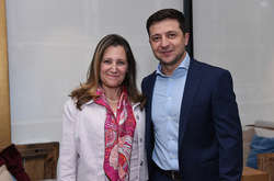 Зеленський зустрівся з Фріланд: глава МЗС Канади пообіцяла підтримку на міжнародній арені