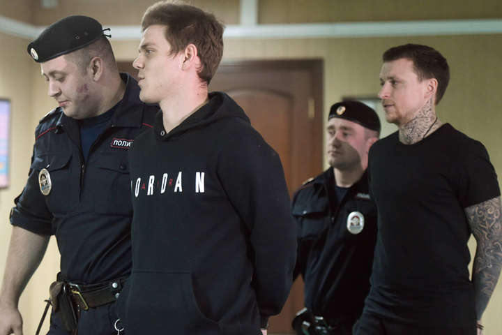 Російських футболістів Кокоріна та Мамаєва засудили до ув’язнення