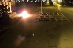 В Одесі невідомі вчинили акт вандалізму біля Будинку профспілок 