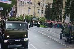 Порожні вулиці і Пушилін. Як окупаційна влада проводить парад у Донецьку (фото)