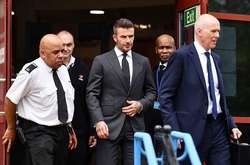 У Дэвида Бекхэма забрали водительское удостоверение 