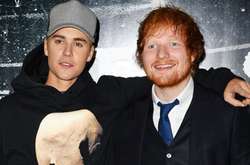  Джастин Бибер и Эд Ширан 