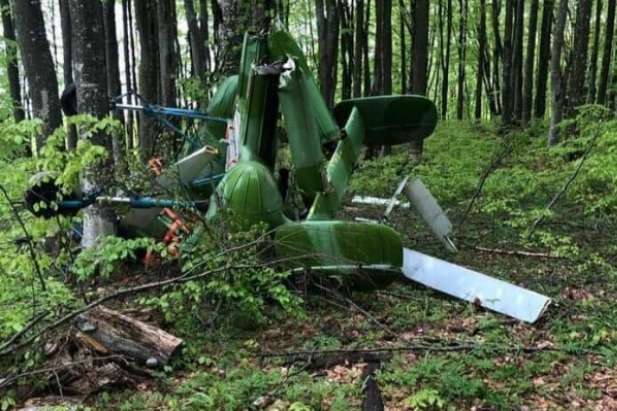 На українсько-румунському кордоні пастух виявив вертоліт із загиблим пілотом, який впав 2-3 тижні тому