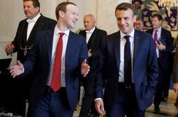 Цукерберг и Макрон