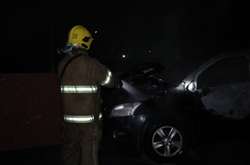 На місці працювали близько 15 вогнеборців