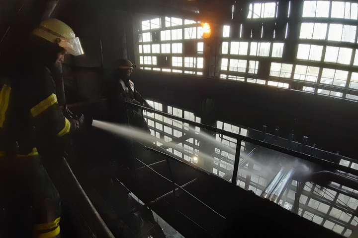 На теплоелектростанції в Донецькій області сталася пожежа