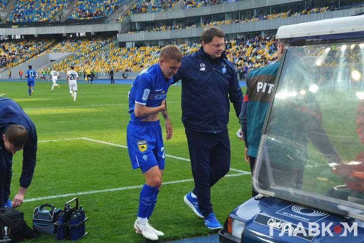 Одному з лідерів київського «Динамо» зламали ребро. Фото зіткнення і наслідків