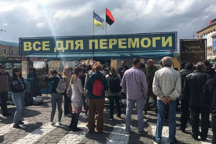 У Харкові розпорядилися знести волонтерський пункт «Все для перемоги»  