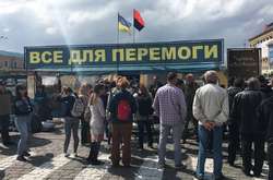 У Харкові розпорядилися знести волонтерський пункт «Все для перемоги»  