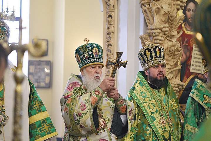 Філарет допускає розкол у Православній церкві України