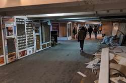 Підземний перехід біля станції метро «Університет» очистили від МАФів (фото)