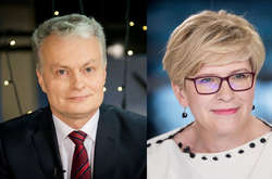 Інґріда Шимоніте і Ґітанас Науседа