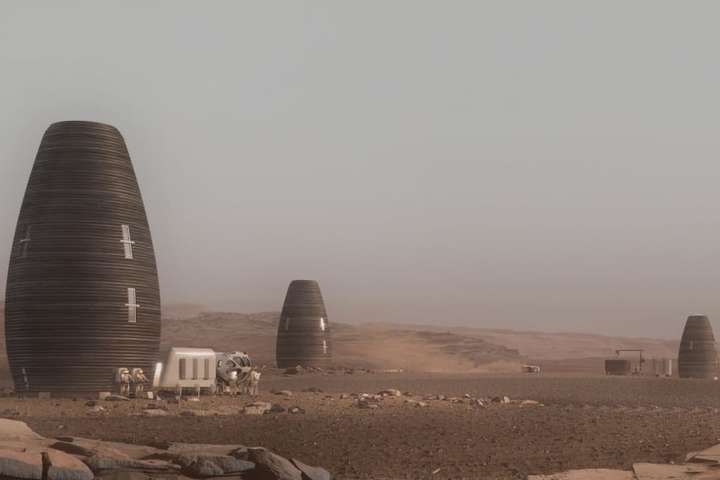 Будинок для життя на Марсі надрукували на 3D-принтері