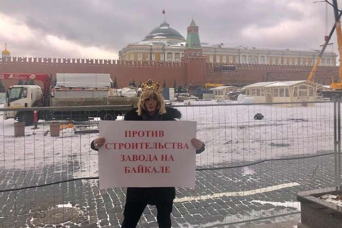 Російського стиліста Звєрєва оштрафували за пікет на Красній площі