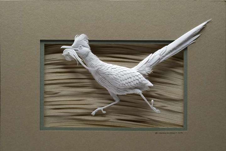 Неймовірно реалістичні скульптури тварин та птахів, які створені з паперу