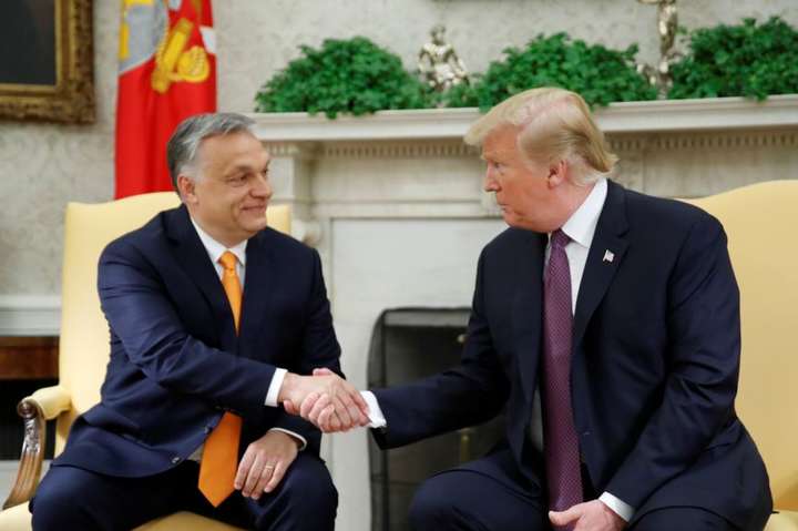 Трамп на прийомі у Білому домі розхвалював Орбана