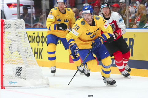 Швеція гуманно розгромила Австрію на чемпіонаті світу з хокею (відео)