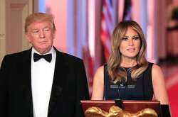 Мелания Трамп вышла в свет в вечернем платье за $6 тысяч