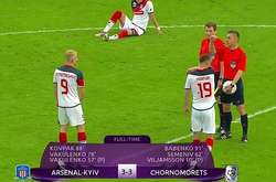 «90-ті стукають у двері»: у Києві арбітра вдарили за суперечливий пенальті?