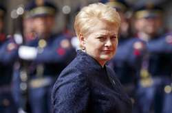 Президент Литвы Даля Грибаускайте