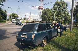 ДТП сталася на вулиці Дорогожицькій, 9