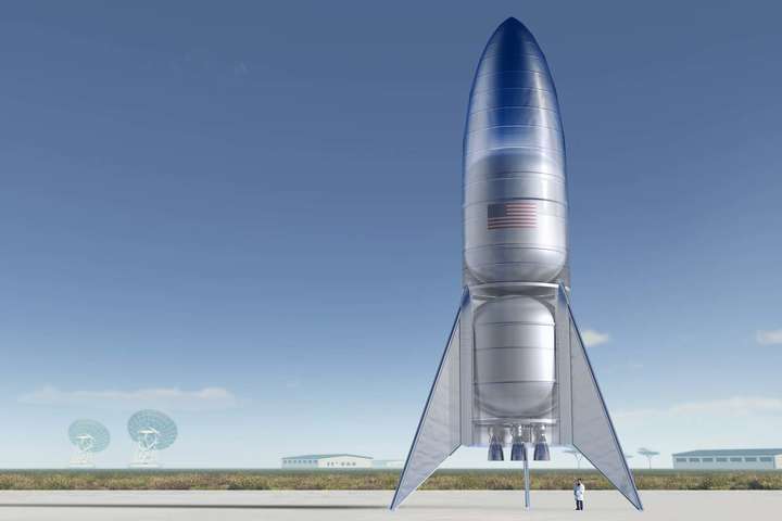 Маск: SpaceX будує два космічні кораблі для польотів на Марс