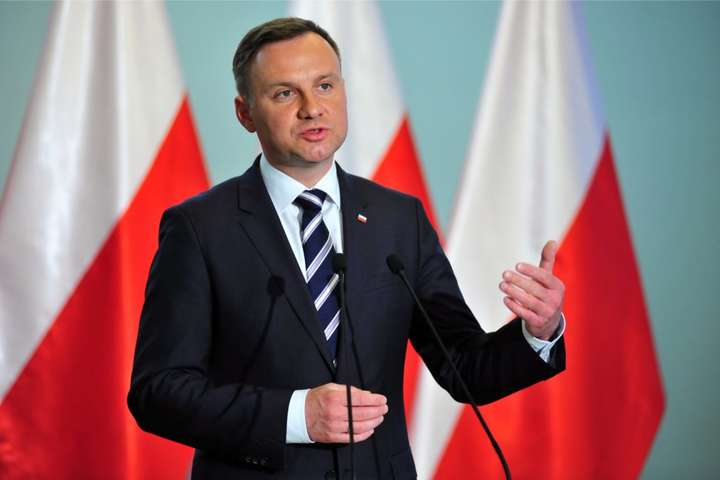 Президент Польщі Дуда не приїде на інавгурацію Зеленського