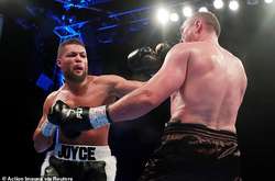 Джо Джойс брутально вирубав російського здорованя, який був у команді Кличка (відео)