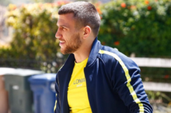 Ломаченко відвідав футбольний матч у Монако (відео)