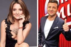 Наталья Могилевская и Владимир Зеленский