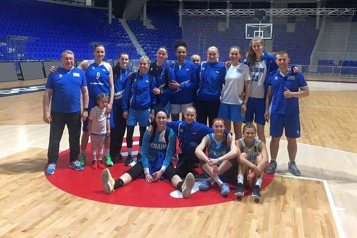 Жіноча баскетбольна збірна України почала підготовку до чемпіонату Європи