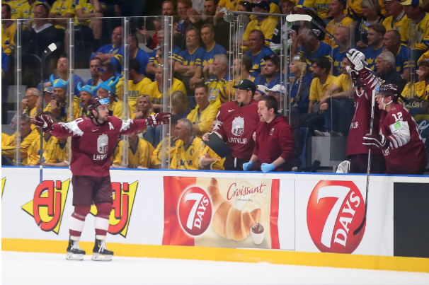 Чемпіонат світу з хокею: Латвія продемонструвала вражаючу волю у матчі з чинними чемпіонами