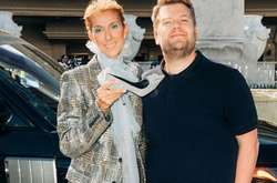 Селин Дион и Джеймс Корден повторили сцену из «Титаника» 