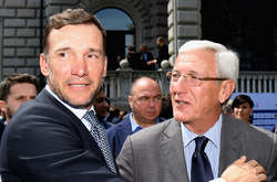 Андрій Шевченко та Марчело Ліппі