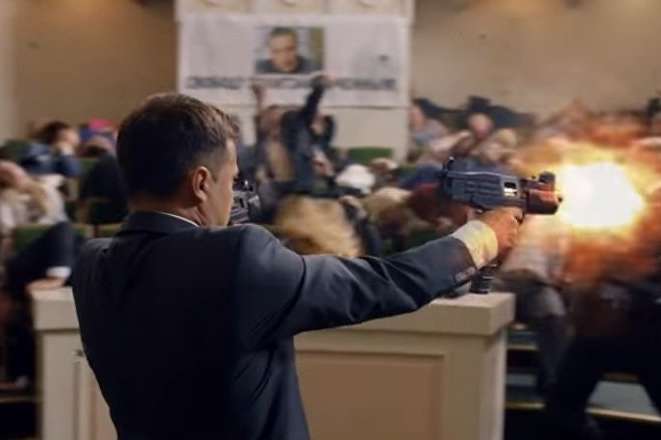 В Болгарии пророссийская партия распространила видео расстрела парламента персонажем Зеленского из телесериала