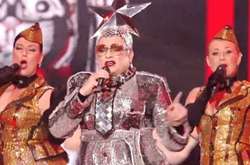 Верка Сердючка выступила на свадьбе Потапа и Насти Каменской