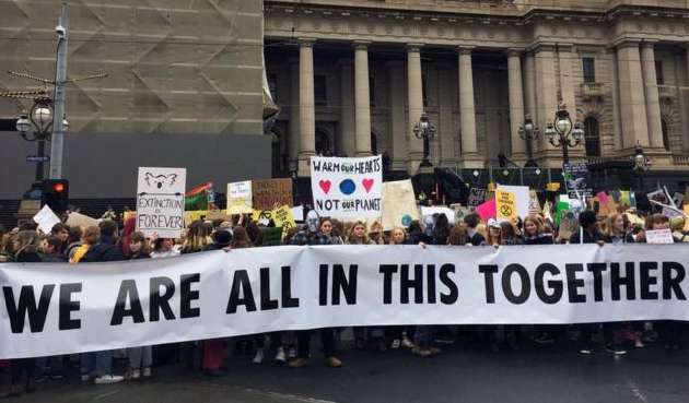 Школьники в Австралии и Новой Зеландии устроили забастовку против изменений климата