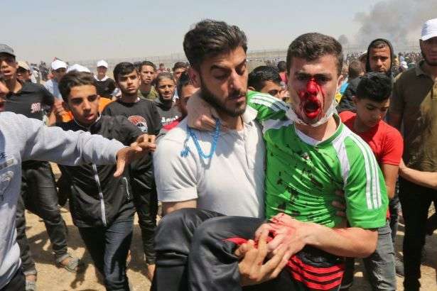 У Секторі Газа під час протестів поранили майже 20 палестинців