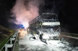 У Польщі згорів автобус Київ-Прага