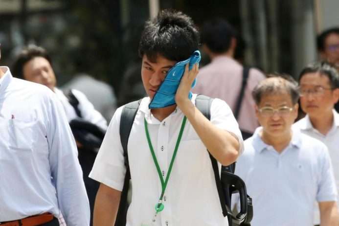В Японії встановлений температурний рекорд
